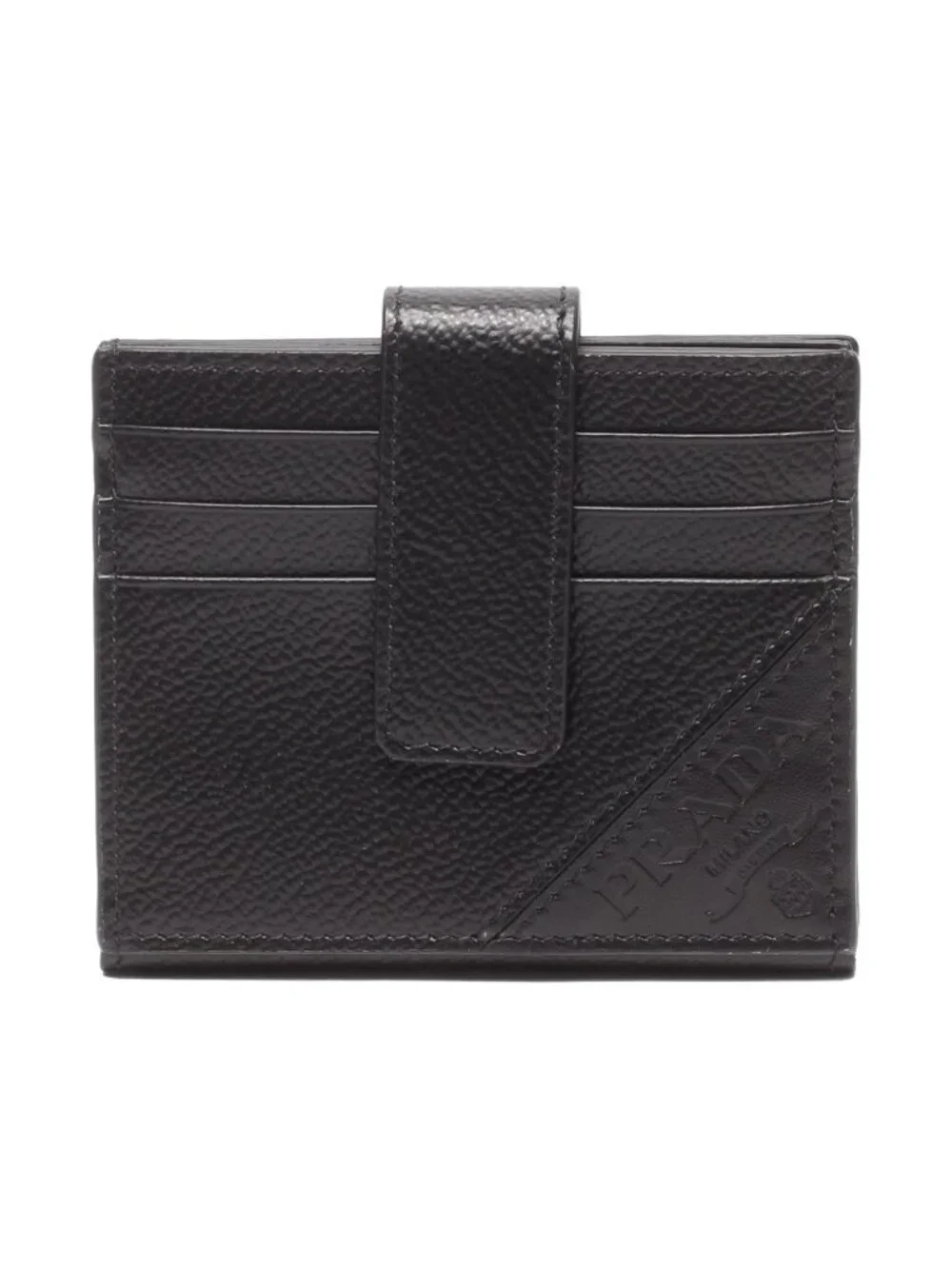 Prada Card Case Card Holders Black